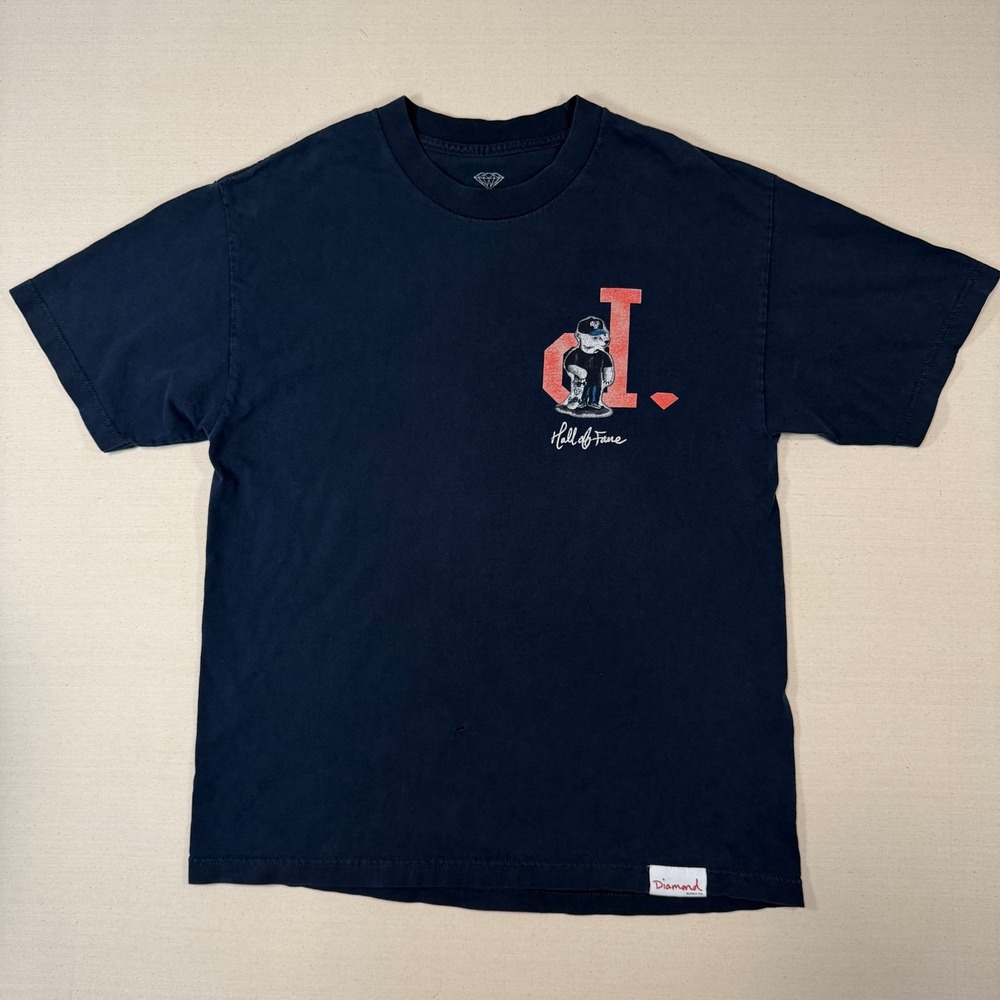 Diamond Supply Co Hall of Fame Graphic T-Shirt Mens Large Made in USA